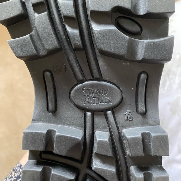 SIMON MILLER BOOT IN MACADAMIA PATENT 
SCRAMBLER - Picture 10 of 10